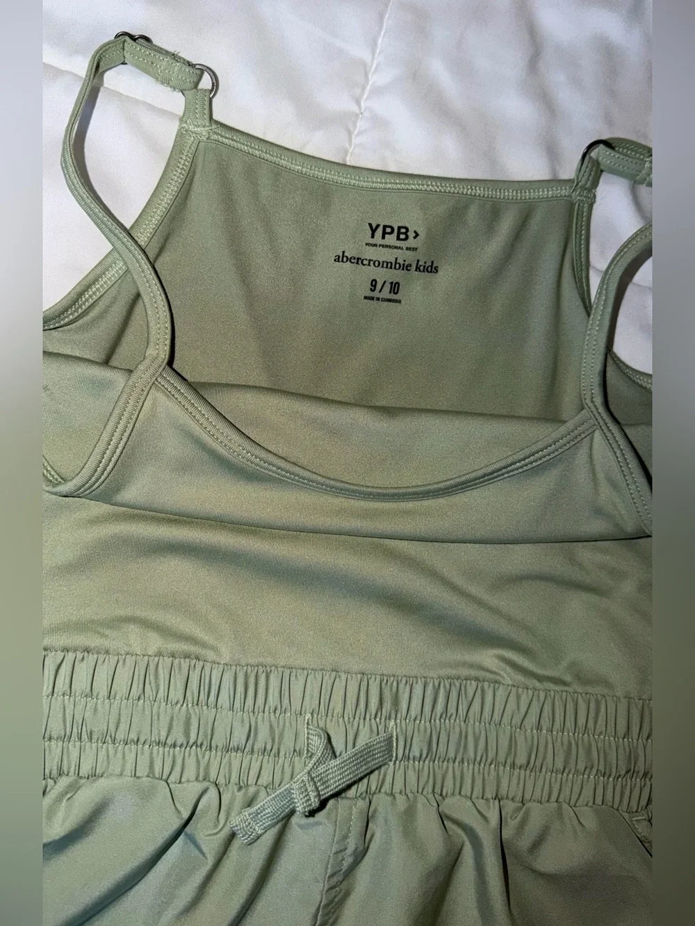 Girls Olive Green Abercrombie Dress